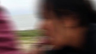Anal Day at the Beach with Horny Voyers