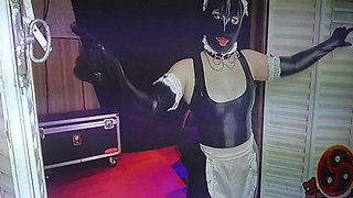 Dominatrix and Male Dom Humillan a Chica Trans. Spanking, Anal Hook, Atomic Wedgie, Toilet Twister. Short Kinky Film.