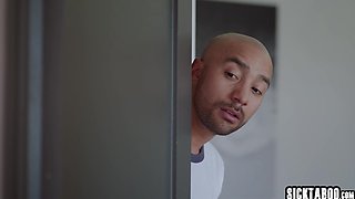 Tiny Asian Kimmy Kimm fucks roommate