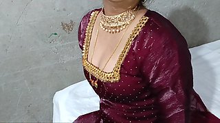 Tamil Bhabhi Was Ready for Party but She Was Fucked by Her Dever