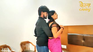 Thirsty Bhabhi Uncut (2024) KELACandy Hindi Hot Short Film - Blowjob