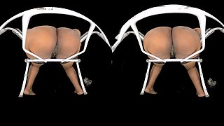 Ebony Milf Chase Face Sitting Toilet Pov- Domination & Anal Gape