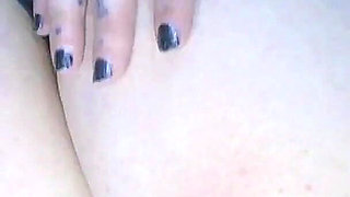 Alternative Girl Oil Massaging a Butt and Spanking by Glitters