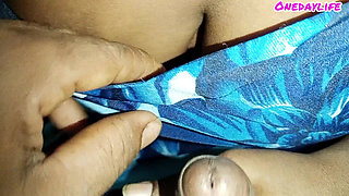 Tamil aunty doing handjob for neighbor and talking obscenely about how she wants to fuck him all over, clear tamil voice