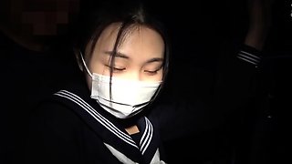Amateur Japanese teen doll hardcore action