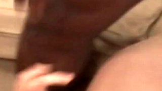 While two delicious and sexy lesbians are playing with their pussies, two black, craving cocks join the group