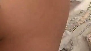 Beautiful brunette and always eager fucks her pussy with a dildo