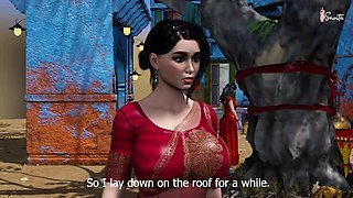 Desi Daughter-in-Law Meena Gets Fucked by Father-in-Law in Village - Big Tits, Rough Sex, Doggy Style