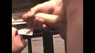 Sexy Milf Blows him in his office