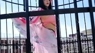 Anri Okita OnlyFans – Pink Silk