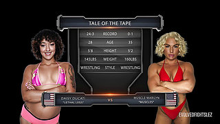 Daisy Ducati vs Muscle Marilyn