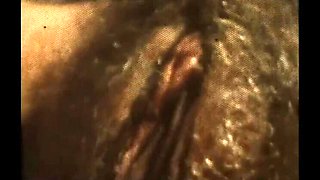 Vintage Threesome Garden Fuck with Busty Babes and Big Cock