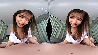 VR porn with Japanese girl