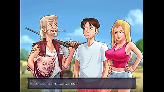 Animated fun with busty schoolteachers in summertime saga
