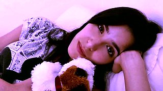 ASMR Glow Unedited Video in Panties - When You Can't Sleep