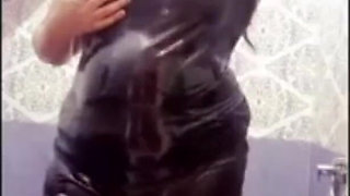 Indian Big Boobs Step Sister Arya in Bathroom