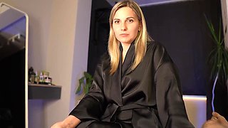 Lustful MILF wakes her stepson up with a tight pussy in a homemade POV