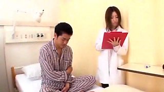 Crazy Japanese slut Yuri Sato 2, Hotaru Yukino, Rune Tsukishiro in Horny Stockings, Nurse JAV scene