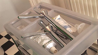 Anal doctor games and pussy pump