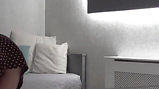 Peeping on Step-mom Doing Housework