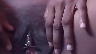 Laying in Bed Slowly And Passionately Rubbing My Wet Hairy Pink Pussy