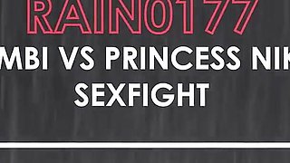 Rain0177 Bambi Vs Princess Nikki Sexfight