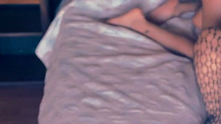 Stepmom Fucks in Bed, Only Fans in Slow Motion, Lying Down Blowjob
