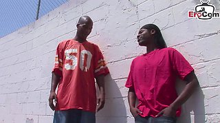 Slender Black Gay Men Fuck Each Other Anally With BBC