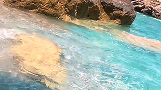 Real naked amateurs outdoor beach play