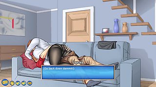 Landlady's naked surprise ignites wild, naughty passionate intimate play