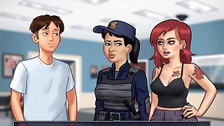 Naughty student with a sexy voice dives into anime adventures