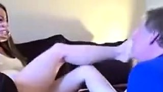 Hot amateur Femdom Mistress Facesitting