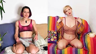 Flora fulfills devotee fantasy with a playful JOI for Veronica