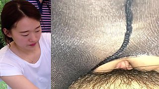 Yi Yuna Pantyhose Doggy Fuck and Cum