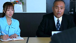 Married Secretary, Sweat And Kissing In The President's