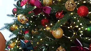 Monika Fox Christmas Fun with Butt Plug