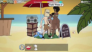 Fuckerman Collection V1.3 Beach Full Porn Game Play Walkthrough