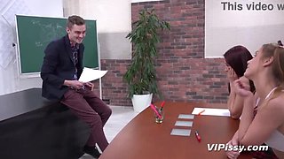Hot Lesbian Piss Action with Paula Shy & Alexis Crystal - Wet Blowjob & Pussy Licking