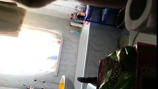 Stepmom in very intimate voyeur scenes