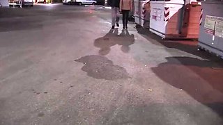 Horny Lady Gets Fucked Hard by Two Guys - Big Tits Blowjob Threesome