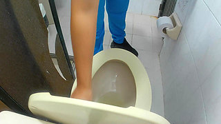 Stunning Jet in the Nurse's Bathroom