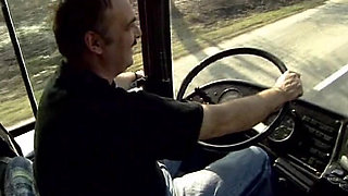 This French Babe Got Anal Fucked in Bus