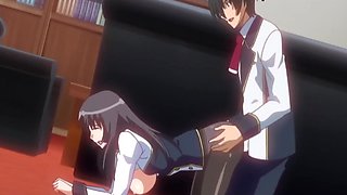 Uncensored Hentai Gakuen 3: Karei Naru Etsujoku: Sexy Yukino Kannonji Gets Creampies In All Her Holes