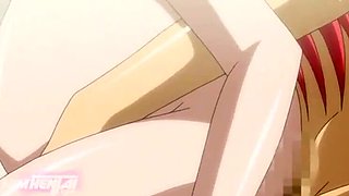 My buddy has got amazing, irresistible boobs - Anime Hentai