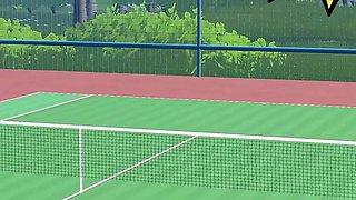 Ep11: Hentai Scenes with Billie and Helen - Academy Love Saga: Tennis Angels Ex