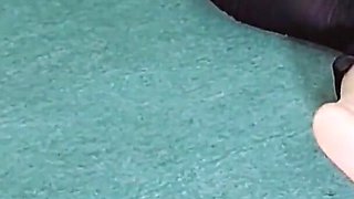 Big Ass Amateur Indian Muslim Maid Showing Big Ass Through Black Transparent Pajama While Cleaning Room in Clear Hindi Audio