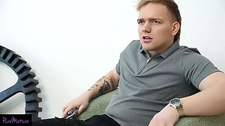 French cougar Anissa Kate seduces hard boner