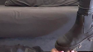 First Boot Licking