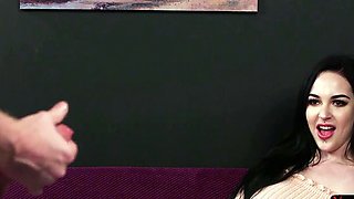 Dirty talking voyeur slut teases loser