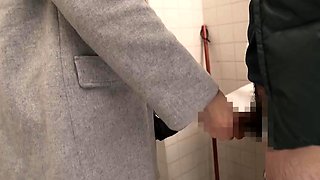 Japanese teen blowjob and hard fuck uncensored